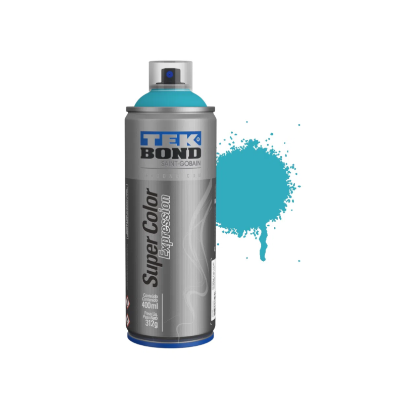 Tinta Spray Street Art Relâmpago 400ML Tekbond