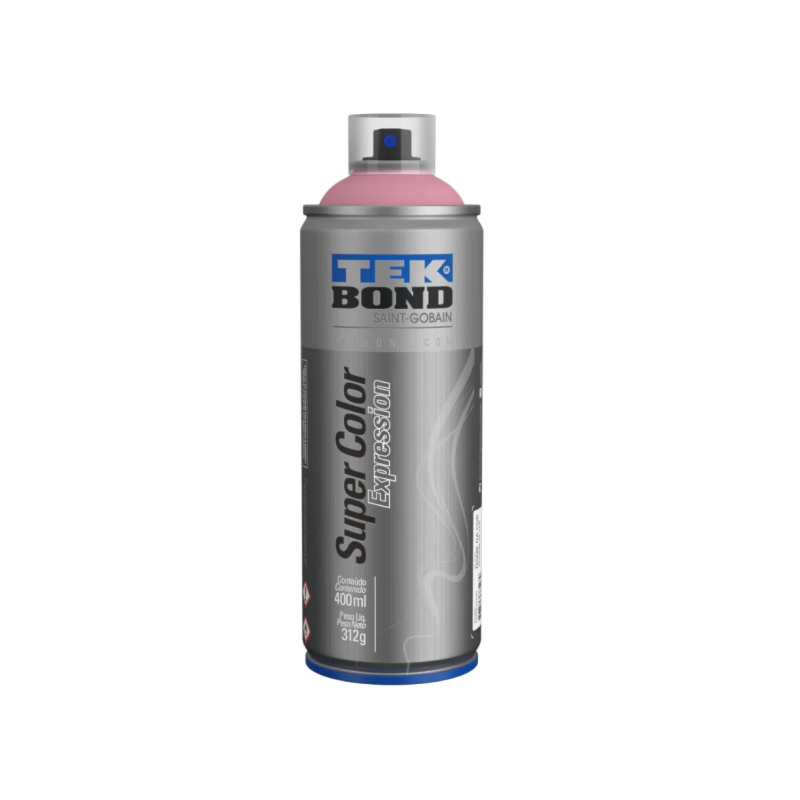 Tinta Spray Street Art Rosa Flerte 400ML Tekbond