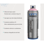 Tinta Spray Street Art Violeta Sensível 400ML Tekbond
