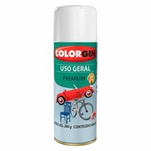 Tinta Spray Uso Geral Branco Acabamento 400ml Colorgin