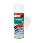 Tinta Spray Uso Geral Fosco Branco Intenso 400ml Colorgin