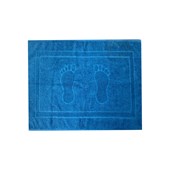 Toalha de Piso Pegada Azul 