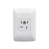 Tomada Aria para Telefone 4P e RJ11 Tramontina Tomada Aria para Telefone 4P e RJ11 Tramontina