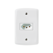 Tomada Lux2 2PT 20A Tramontina