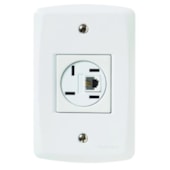 Tomada Lux2 para Telefone 4P RJ11 57145/018 Tramontina Tomada Lux2 para Telefone 4P RJ11 57145/018 Tramontina