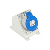 Tomada Sobrepor Newkon 2P+T 16A 200/250V 6H Azul Steck Tomada Sobrepor Newkon 2P+T 16A 200/250V 6H Azul Steck