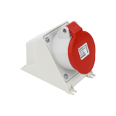 Tomada Sobrepor Newkon 3P+T 32A 380/440V 6H Vermelho Steck Tomada Sobrepor Newkon 3P+T 32A 380/440V 6H Vermelho Steck