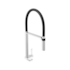 Torneira Bica Alta de Mesa para Cozinha Cromado/Preto Docol