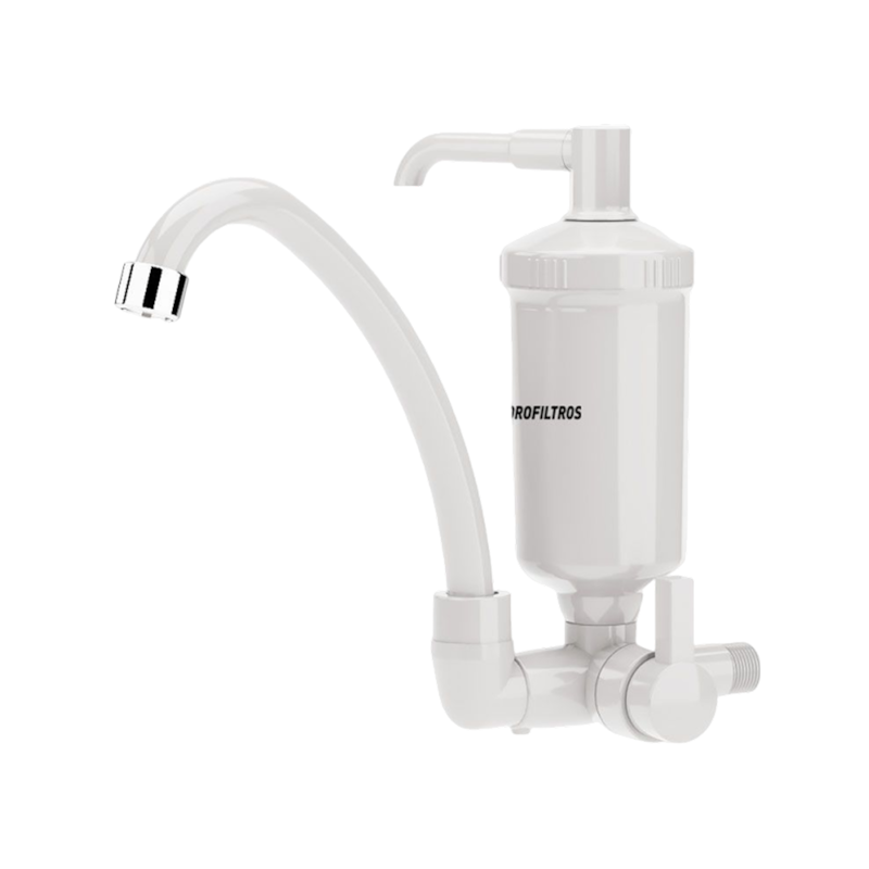Torneira com Filtro POP One Branco Hidrofiltros