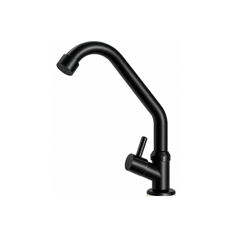 Torneira Cozinha de Mesa 1/4 de Volta Black FMLT1745B Casa OK