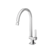 Torneira Cozinha de Mesa Bica Alta Quad Cromado Docol