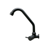 Torneira Cozinha de Parede 1/4 de Volta Black FMLT1747B Casa OK