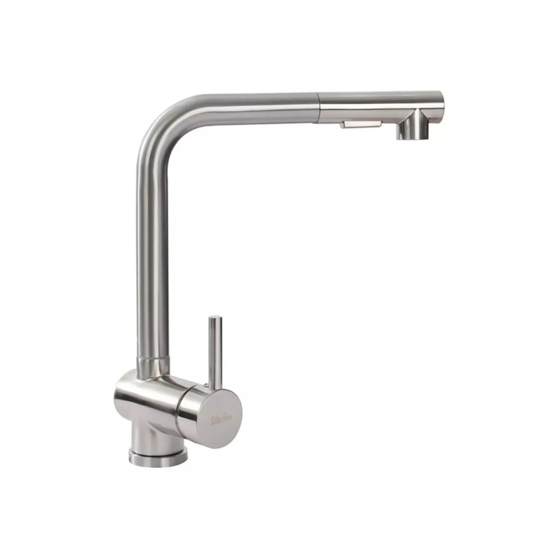 Torneira Cozinha Gourmet Monocomando Escovada Extensível Stillus Home