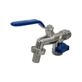 Torneira de Esfera Tanque Dupla 1/2" 3/4" Qualiz