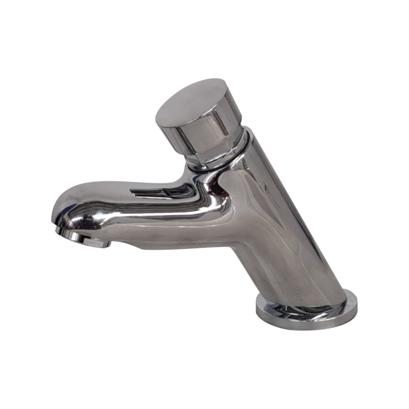 Torneira de Mesa para Lavatório Automática Cromada 9902 Casa Ok