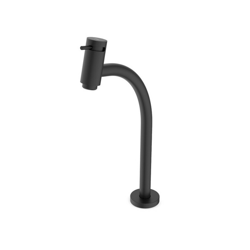 Torneira de Mesa para Lavatório Bica Alta Basic Preto Celilte