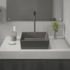 Torneira de Mesa para Lavatório Bica Alta Basic Preto Celilte