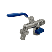 Torneira de Tanque Dupla Zamak 1/2 - 1/3 Flvx Hidro