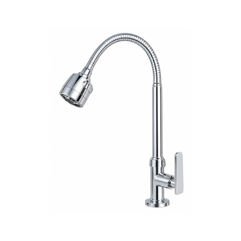 Torneira Flexível Gourmet Cromada de Mesa 1/4 de Volta FM1315 Casa OK