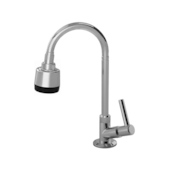 Torneira Gourmet para Cozinha de Mesa C70 1/4" Real Metais