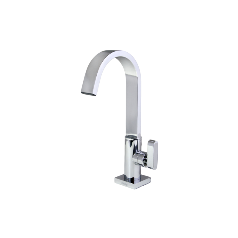 Torneira Lavatório de Mesa Bica Baixa Dom Cromado Perflex