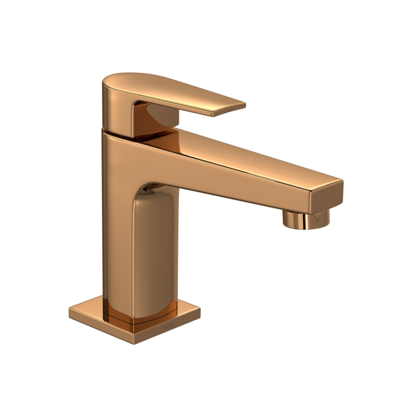 Torneira Lavatório de Mesa Bica Baixa Level Red Gold 1197.GL26.RD Deca 