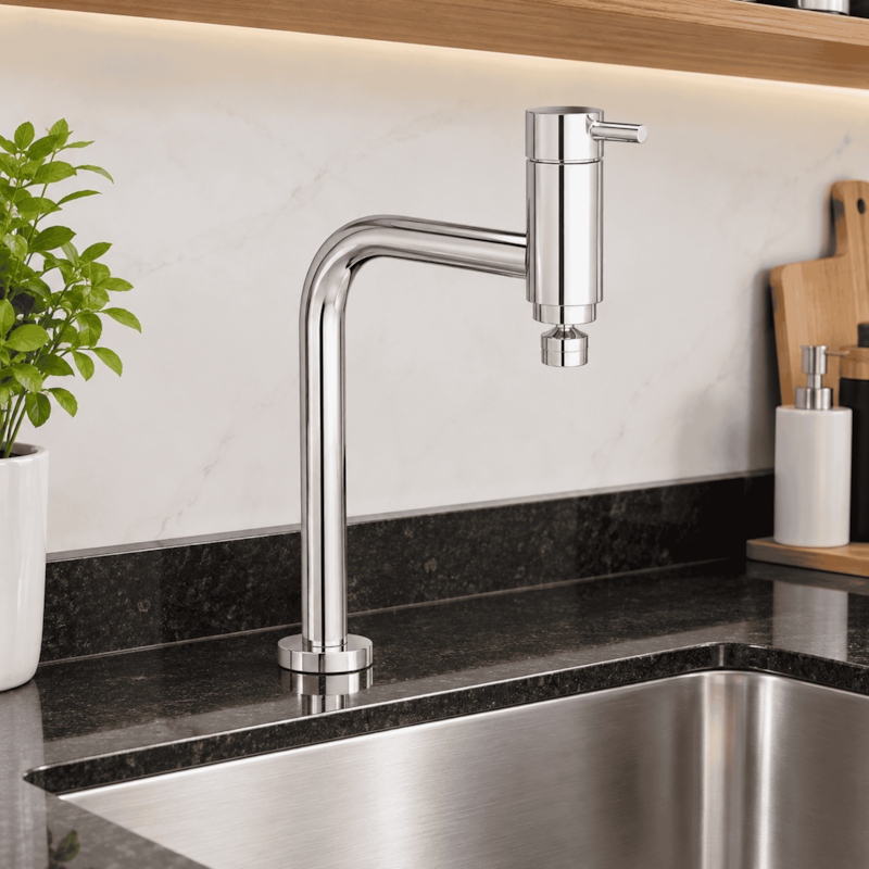 Torneira Misturador Monocomando Cozinha de Mesa Link Cromado 2256.GL.LNK Deca