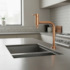 Torneira Misturador Monocomando Cozinha de Mesa Link Red Gold 2256.GL.LNK.RD Deca