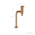 Torneira Misturador Monocomando Cozinha de Mesa Link Red Gold 2256.GL.LNK.RD Deca