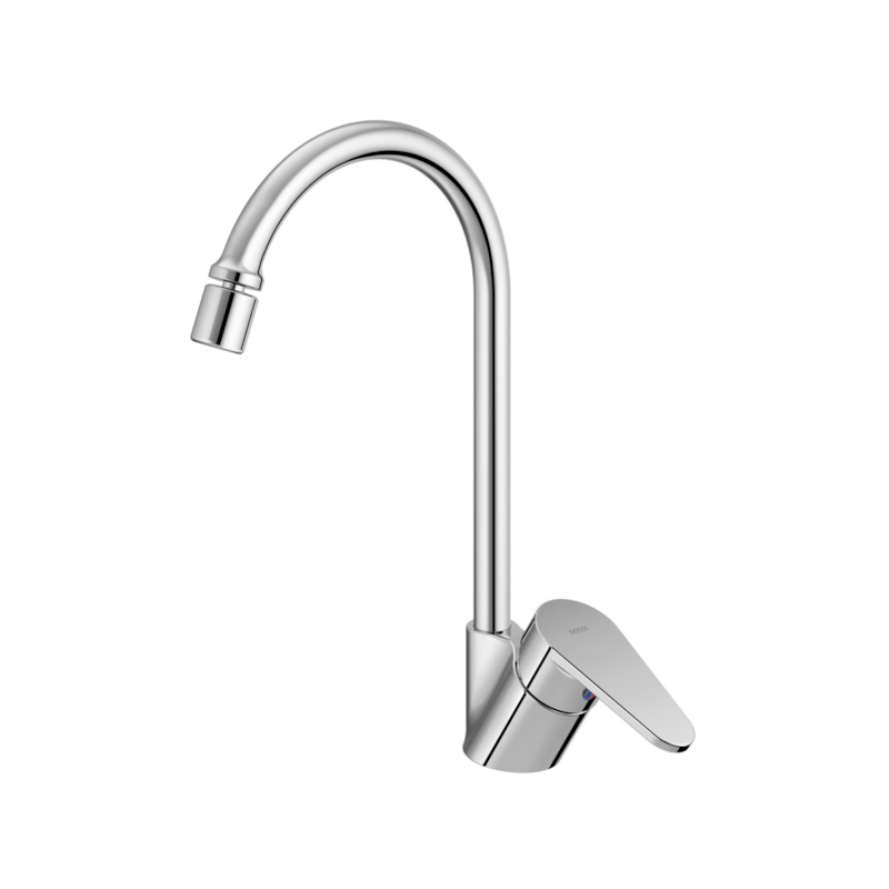 Torneira Misturador Monocomando Gali Cozinha de Mesa Cromado Docol