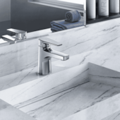 Torneira Misturador Monocomando Lift Lavatório de Mesa Cromado Docol
