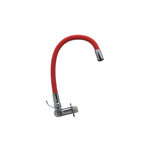 Torneira para Cozinha de Parede 7178 C72 Vermelha Jed - Apotiguar