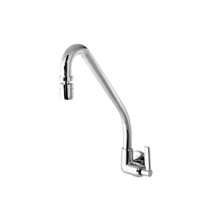 Torneira para Cozinha de Parede com Bica Móvel Mais 1168 C44 Perflex 