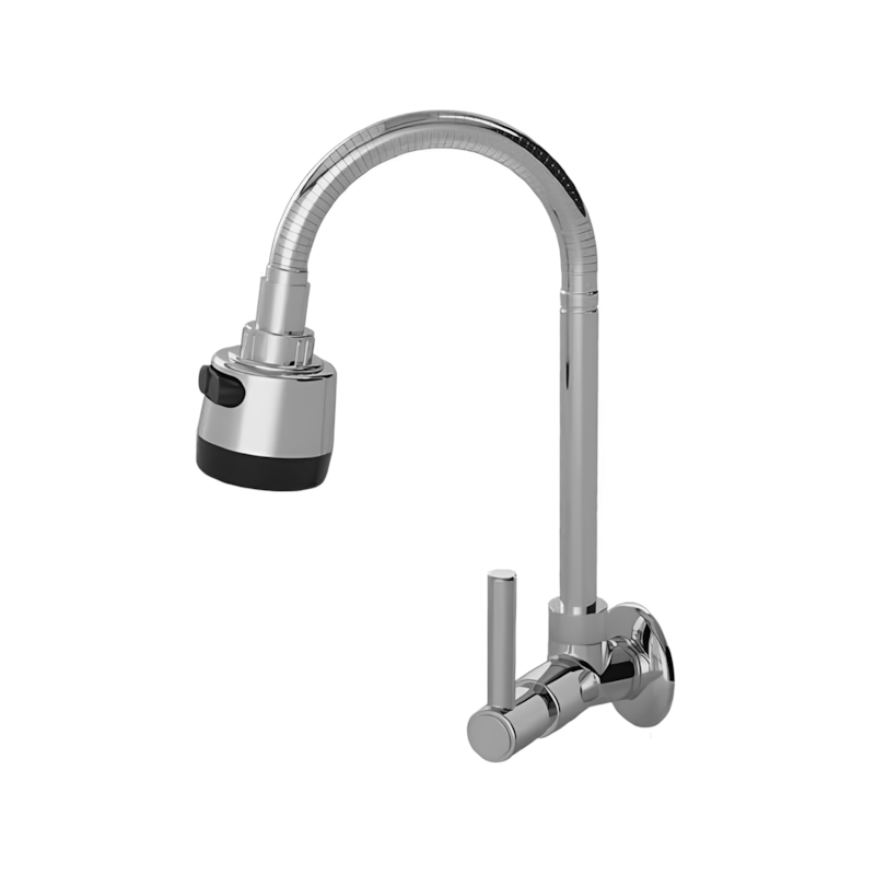 Torneira para Cozinha de Parede Goumert C70 1/4" Real Metais