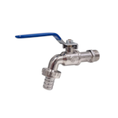 Torneira para Jardim em Metal 1/2" e 3/4" Cromado Qualiz