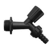 Torneira para Jardim Preta Krona Torneira para Jardim Preta Krona