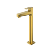 Torneira para Lavatório Led DE76.1195 Bica Alta Dourado Escovado Perflex