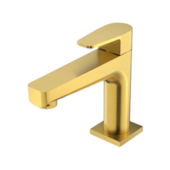 Torneira para Lavatório Led DE76.1198 Bica Baixa Dourado Escovado Perflex