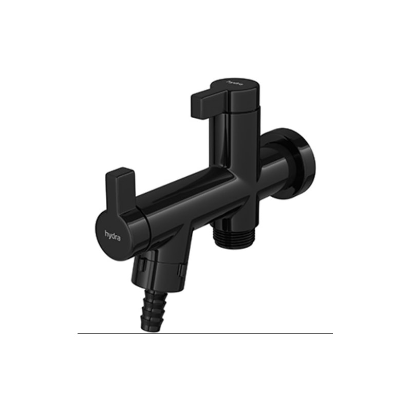 Torneira para Máquina de Lavar Hydraplus Preta 1155.PTHPL Deca