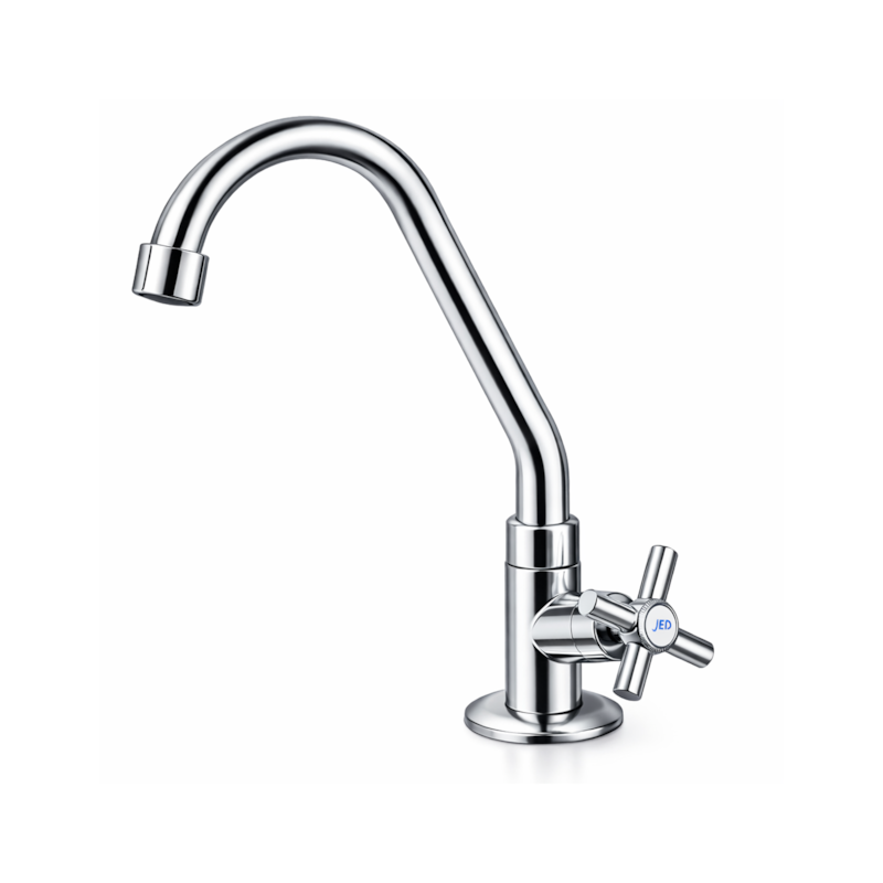 Torneira para Pia Cozinha de Mesa Bica Móvel 5180 C60 1/4 de Volta Jed Metais