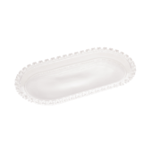 Travessa Oval de Cristal Coração Lyor Travessa Oval de Cristal Coração Lyor
