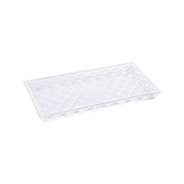 Travessa para Servir de Cristal Diamond 28,5x14,5x2cm Lyor