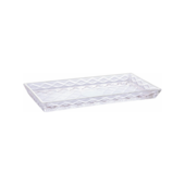 Travessa para Servir de Cristal Diamond 28,5x14,5x2cm Lyor