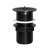 Válvula com Tampa para Tanque e Lavatório Preto VT7 Astra