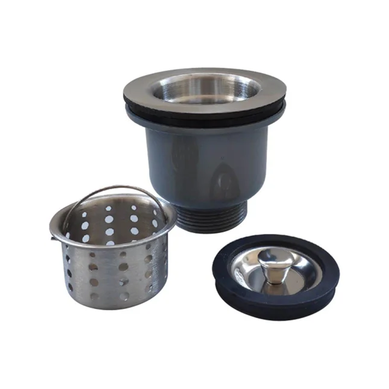 Válvula Higiênica para Pia 3.1/2" com Cesto Removível FLVX Hidro