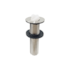 Válvula Lavatório Longa Tampa Silicone Inox 7/8" Qualiz