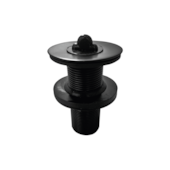 Válvula Lavatório Tampa Silicone Preto 7/8" Qualiz