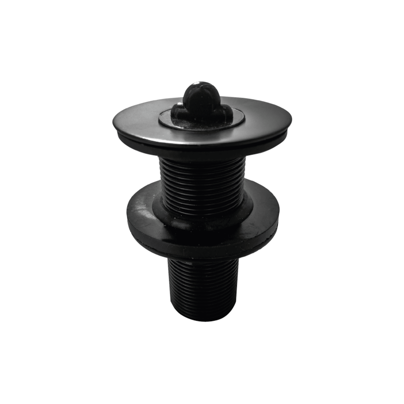 Válvula Lavatório Tampa Silicone Preto 7/8" Qualiz