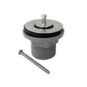 Válvula para Lavatório de Inox 1.1/4" Universal Cromado Qualiz