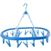 Varal Oval de Plástico Sortido Clinck (Indicar a Cor de Preferência no Ato do Pedido)